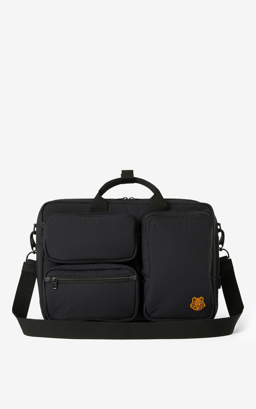 Sac À Dos Kenzo Femme Tiger Crest utilitarian Noir LXOUZ-4602